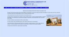 Desktop Screenshot of northenfieldconservativeclub.co.uk